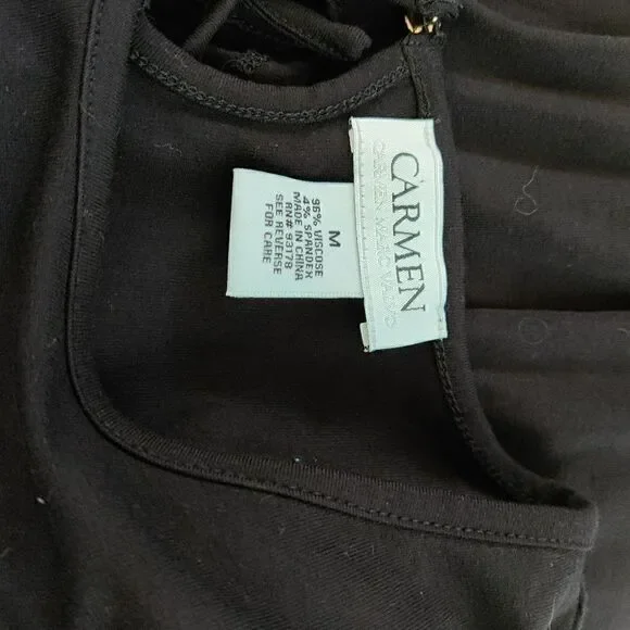 Carmen Marc Valvo Black Top - Picture 7 of 7